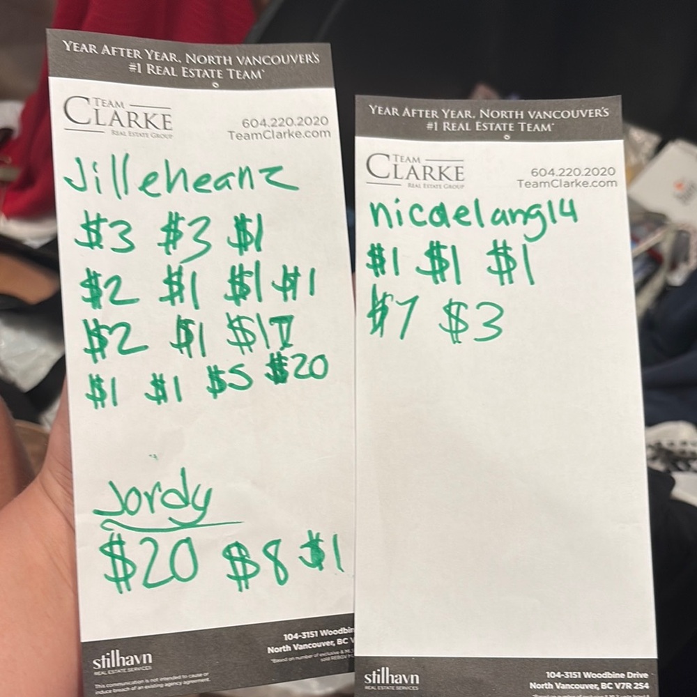 Team Clarke Notepads